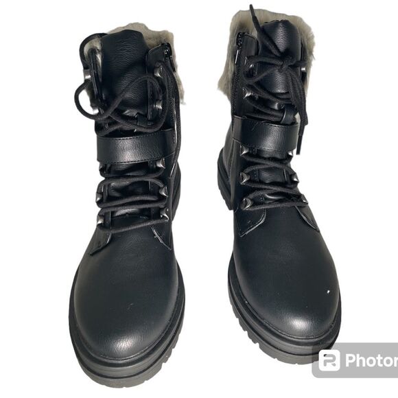 Sun + stone Orlenaap booties rugged lug platforms and classic - Picture 2 of 11